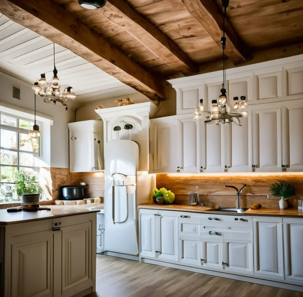 17 Bring Natural Charm Home with Rustic Kitchen Decor Bright Farmhouse Rustic Kitchen Decor