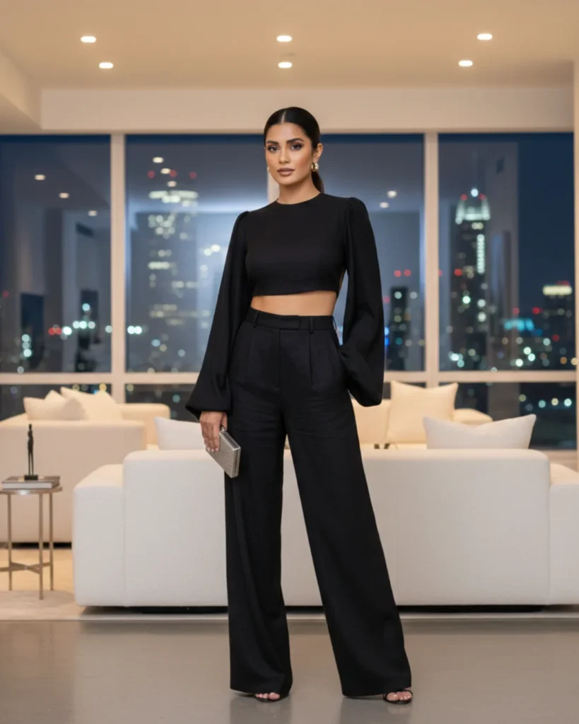 Black Chic Co-Ord Set