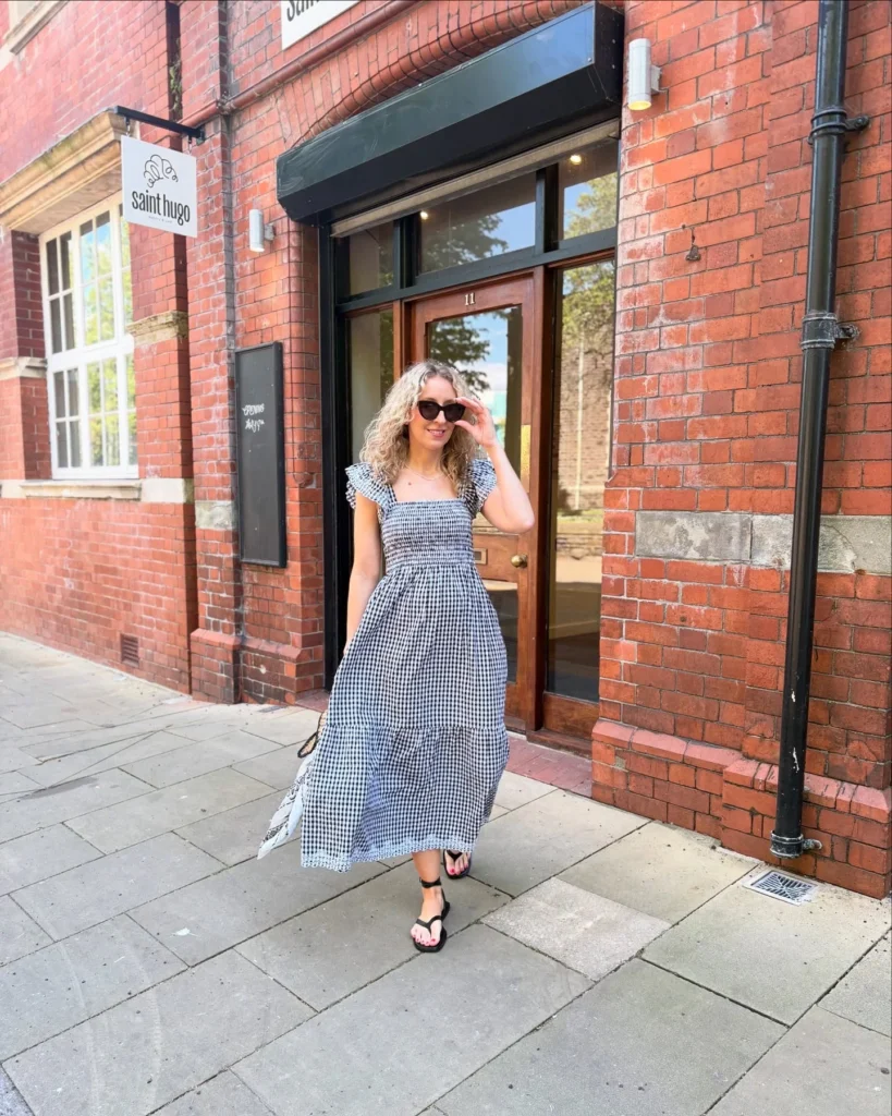 Gingham Dress for Casual Days