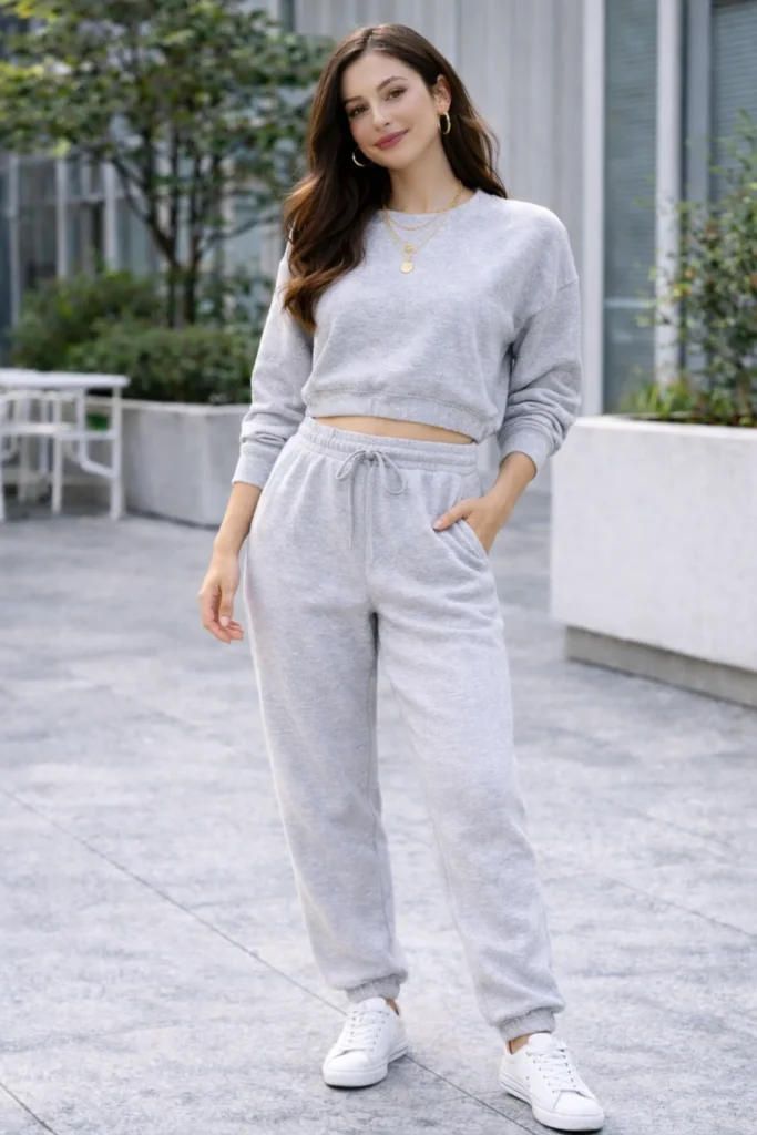  Grey Casual Co-Ord Set