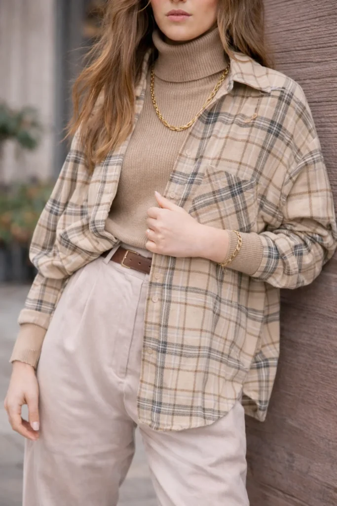  Light Corduroy Shacket