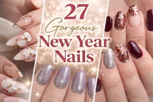 Sparkling New Year Nails Ideas to Celebrate in Style