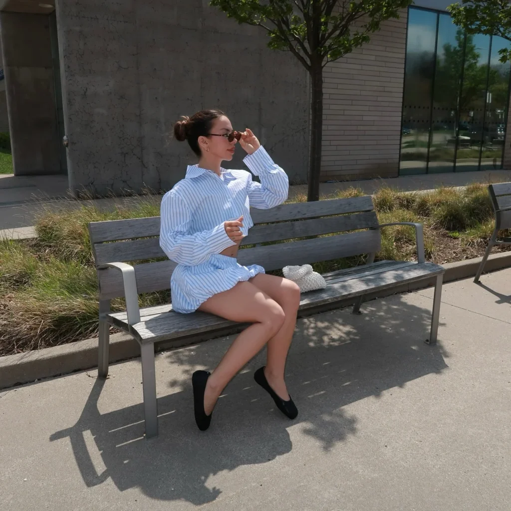 Striped Shirt for a Casual Day Out