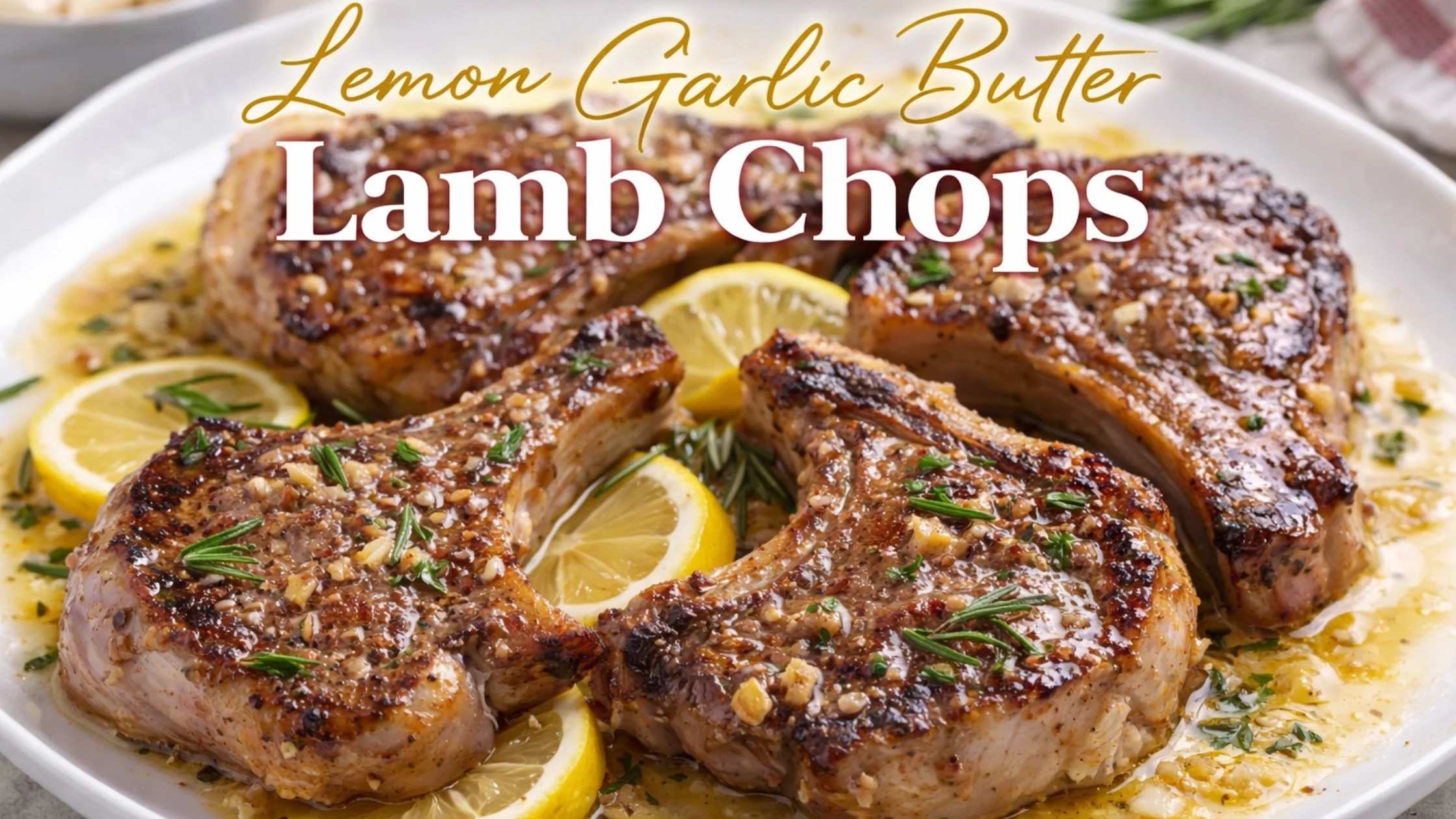 lemon garlic butter lamb chicken