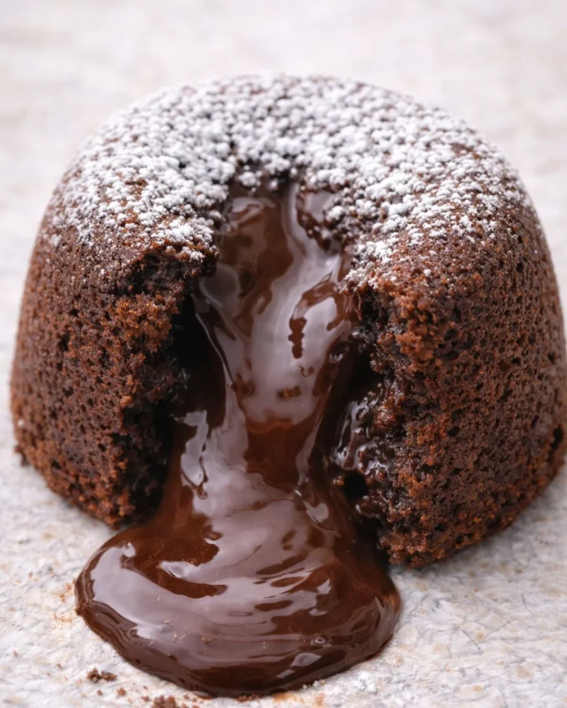 Chocolate Lava Cake Recipe (Easy, Gooey & Perfect for Beginners) molten chocolate lava cake