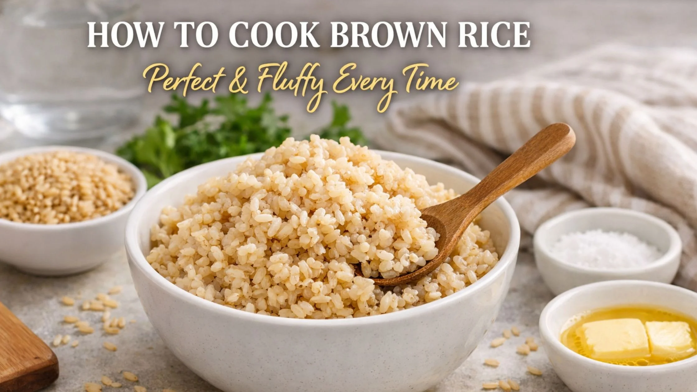 perfect brown rice recipe