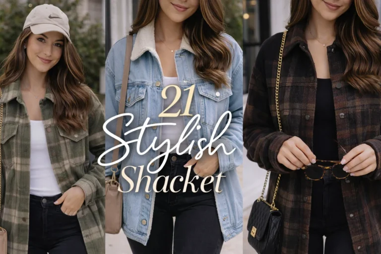 21 Trendy Shacket Styles for Fall & Winter: How to Layer for Effortless Fashion