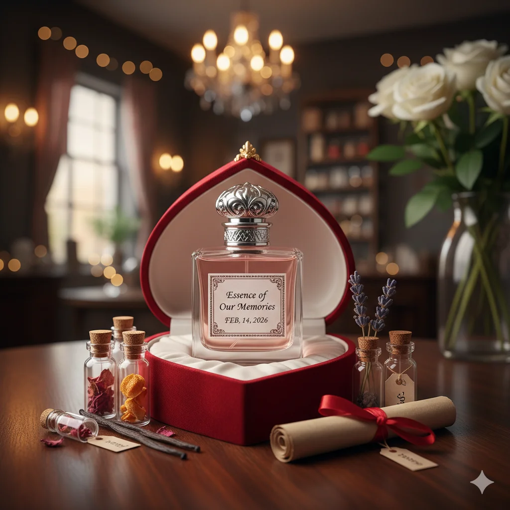 50+ Creative Valentine’s Gift Ideas for Boyfriends, Girlfriends, Wives, Husbands, and More Custom-Perfume-A-Scent-Just-for-Her.webp