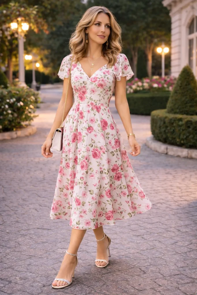 Floral Print Dress