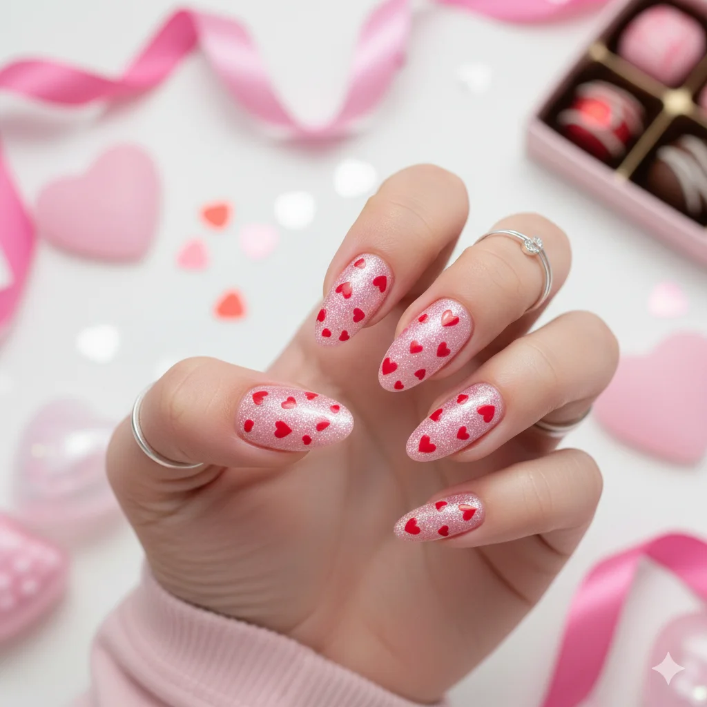 Glittery-Pink-Nails-with-Red-Hearts.webp
