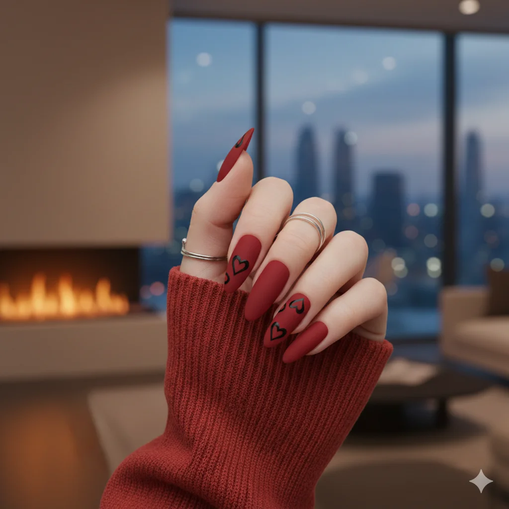 Matte-Red-Almond-Nails-with-Heart-Stamping.webp
