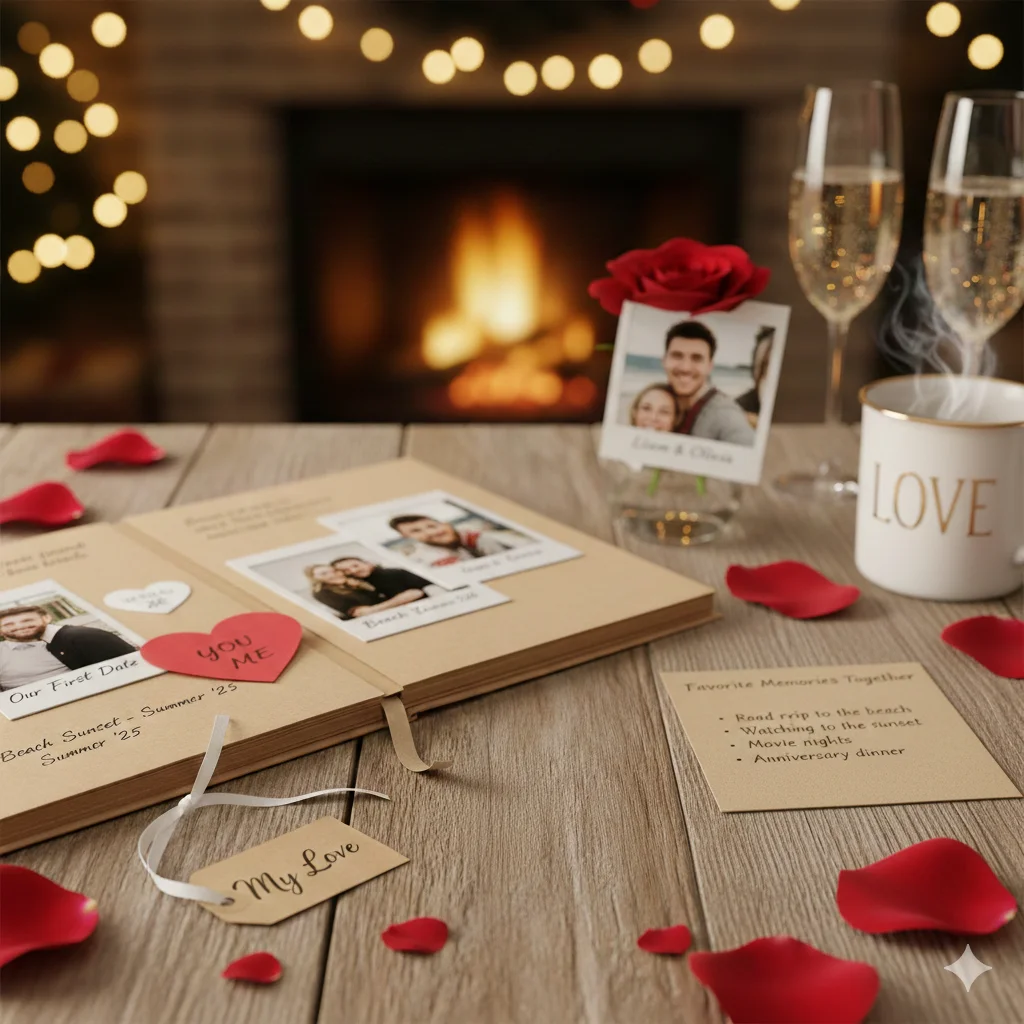 50+ Creative Valentine’s Gift Ideas for Boyfriends, Girlfriends, Wives, Husbands, and More Memory-Scrapbook-Relive-Your-Moments.webp
