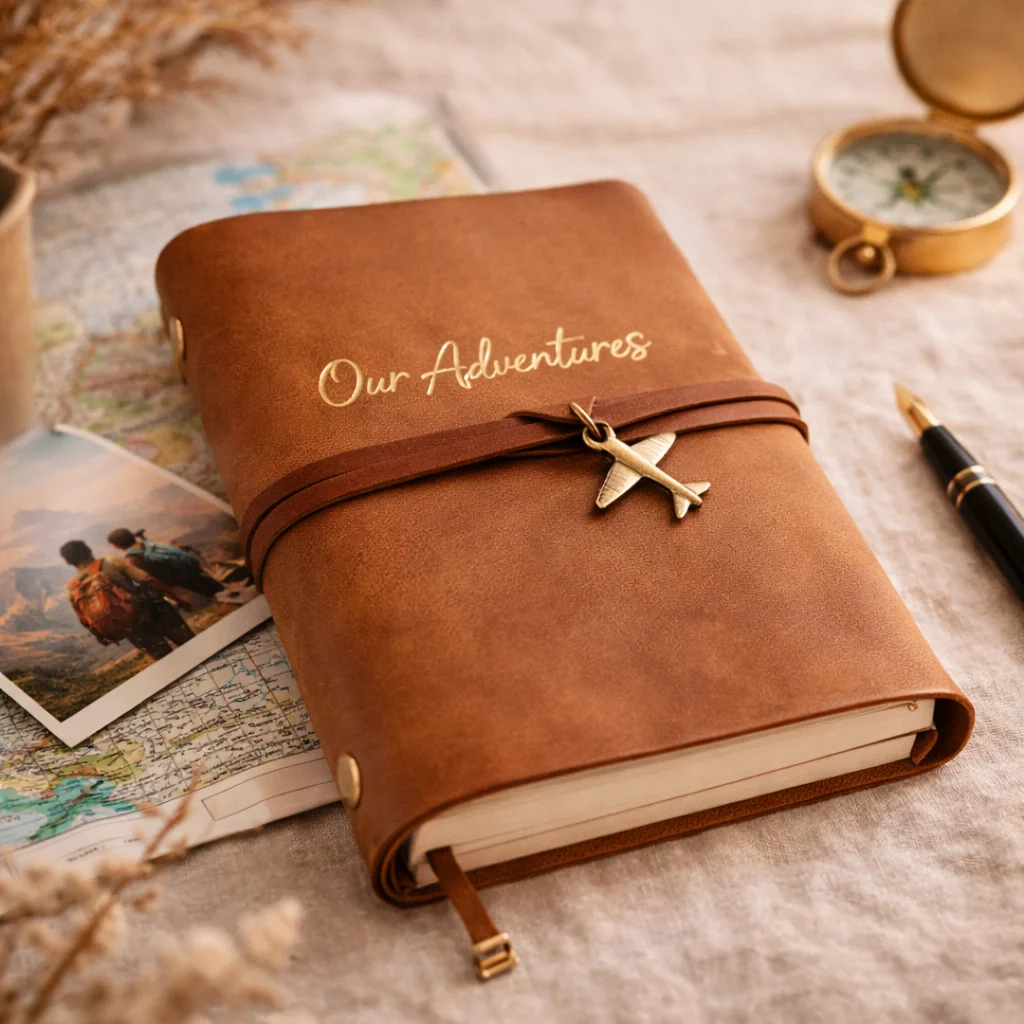 50+ Creative Valentine’s Gift Ideas for Boyfriends, Girlfriends, Wives, Husbands, and More Travel-Journal-Capture-the-Journey.webp