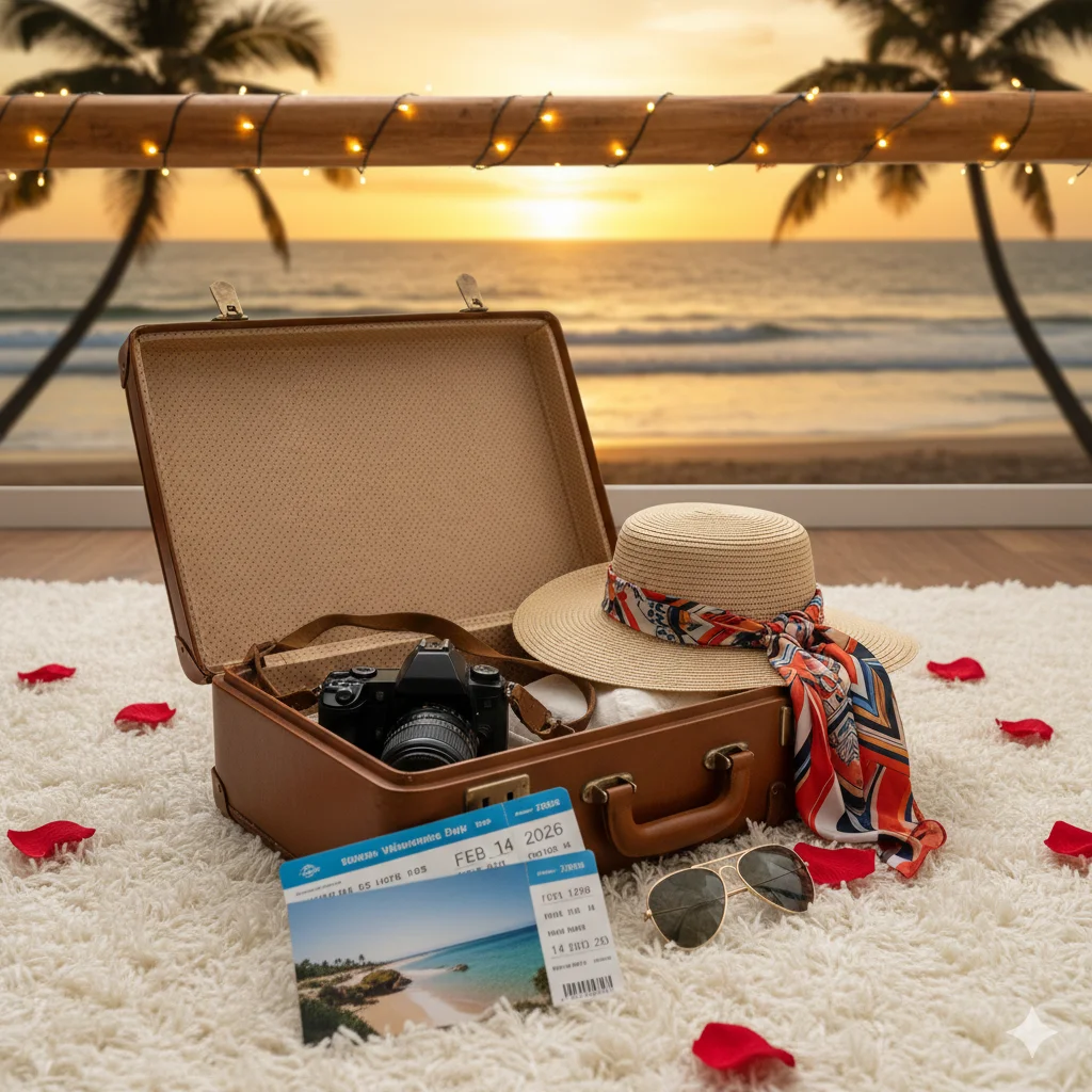 50+ Creative Valentine’s Gift Ideas for Boyfriends, Girlfriends, Wives, Husbands, and More Weekend-Getaway-Escape-Together.webp