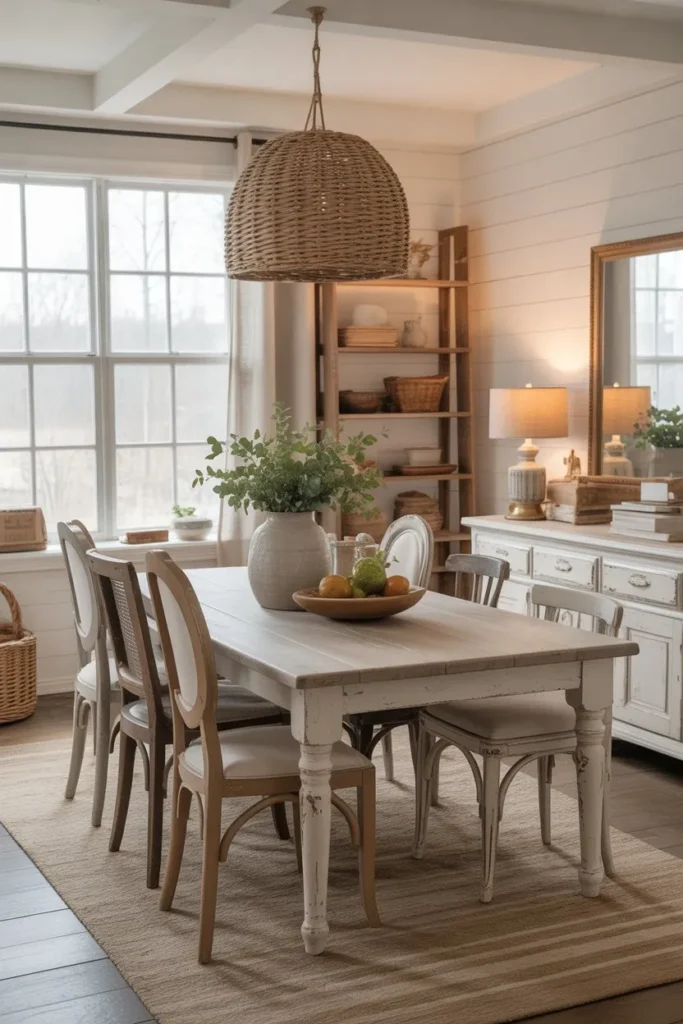 A Farmhouse Dining Room That Feels Effortlessly Lived In