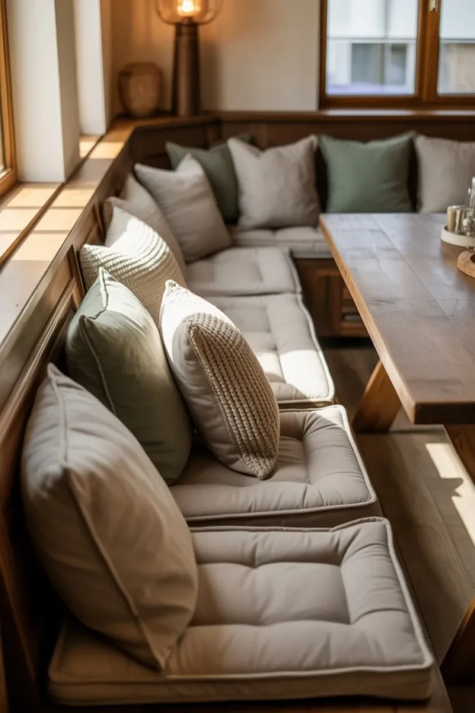 Built-In Bench Seating That Feels Relaxed and Inviting