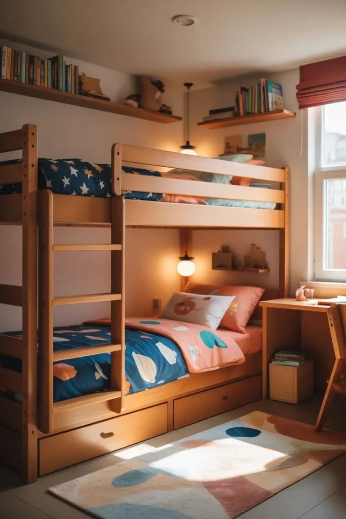 Bunk Bed for Shared Spaces