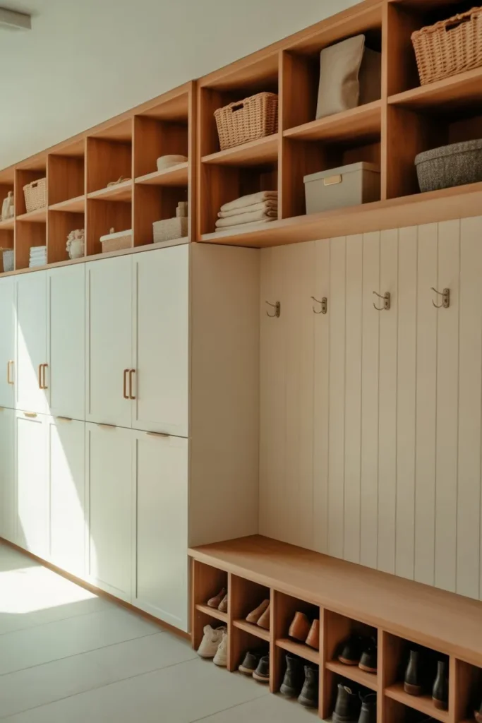 Combination of Closed and Open Storage