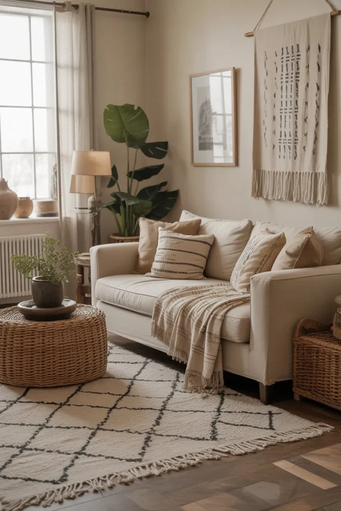 Cozy Layered Textiles for Warmth