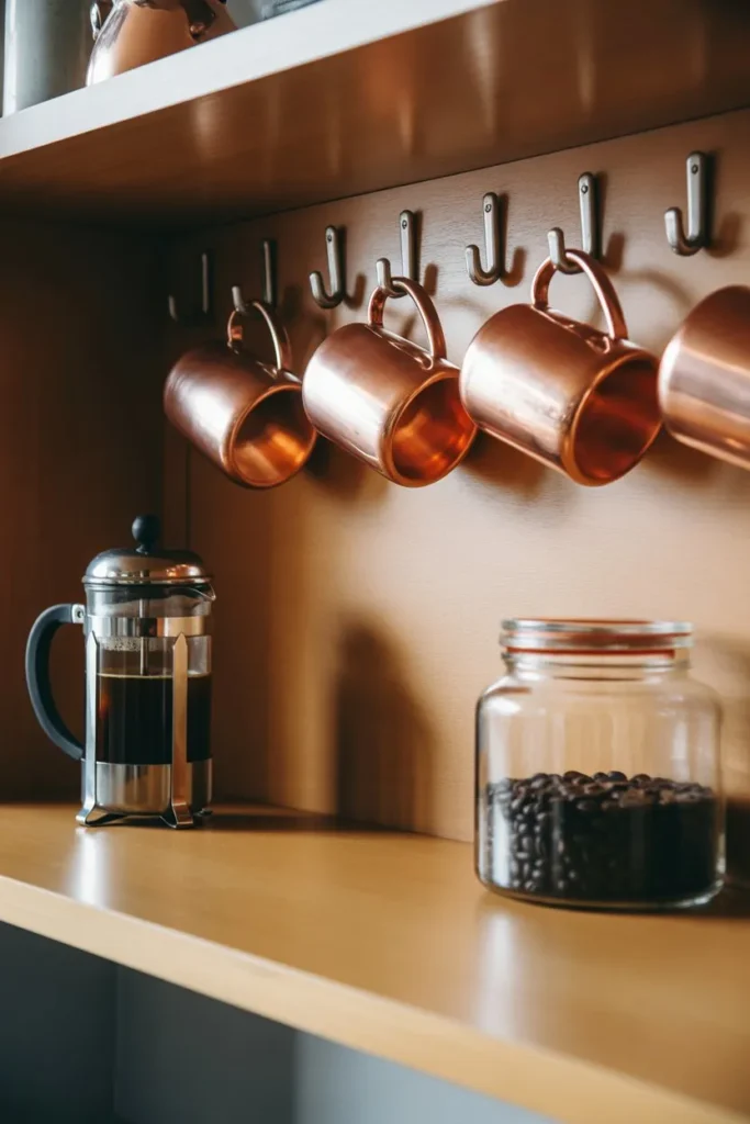 Curate a Dedicated Coffee or Tea Nook