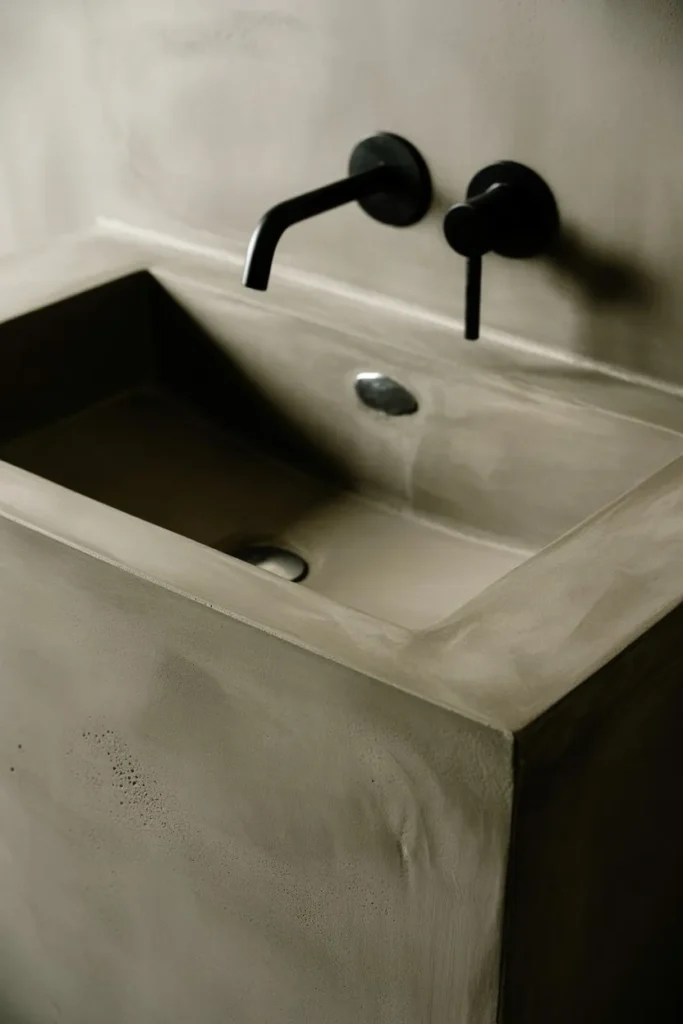 21 Modern Luxury Bathroom Ideas for a Spa-Like Feel Custom Concrete Vanities for Industrial Luxury