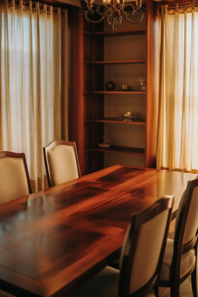 Dark Wood Accents That Add Depth and Warmth