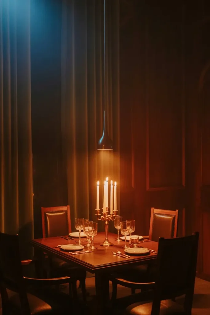 Dim Ambient Lighting with Shadow Play