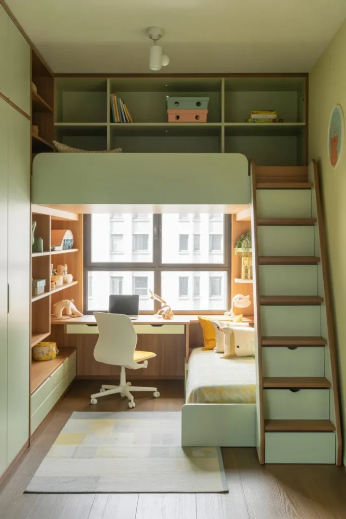 Fully Functional Kids Room Setup