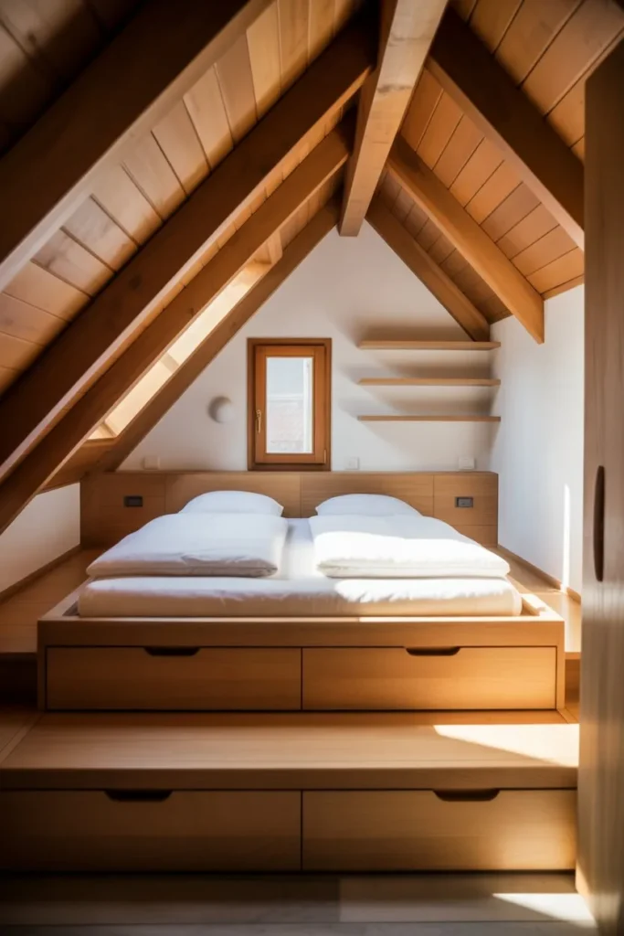 Hidden Storage Under Bed