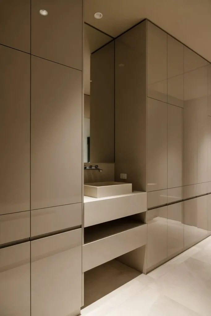 Integrated Storage for Clean Look