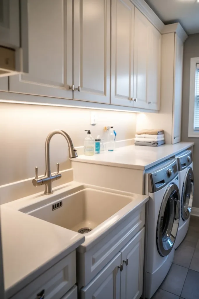 Laundry Room with Utility Sink