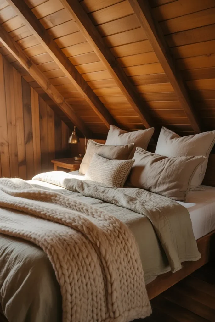 Layered Bedding for Comfort