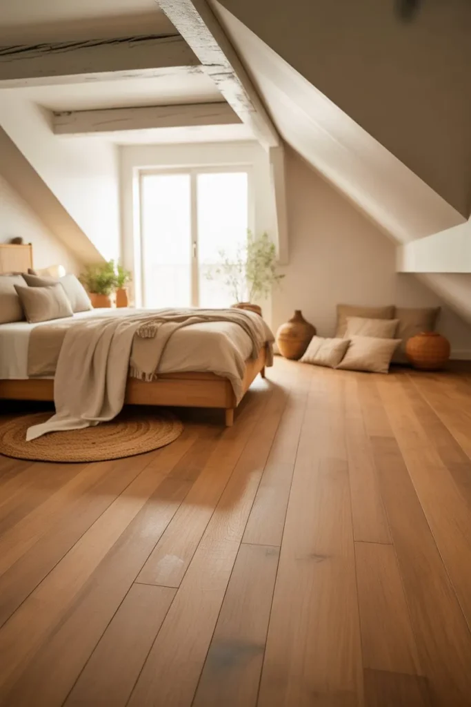 Light Wood Flooring for Warmth