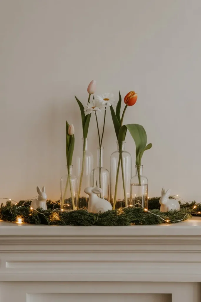 Living Room: Cozy Comfort with a Touch of Spring