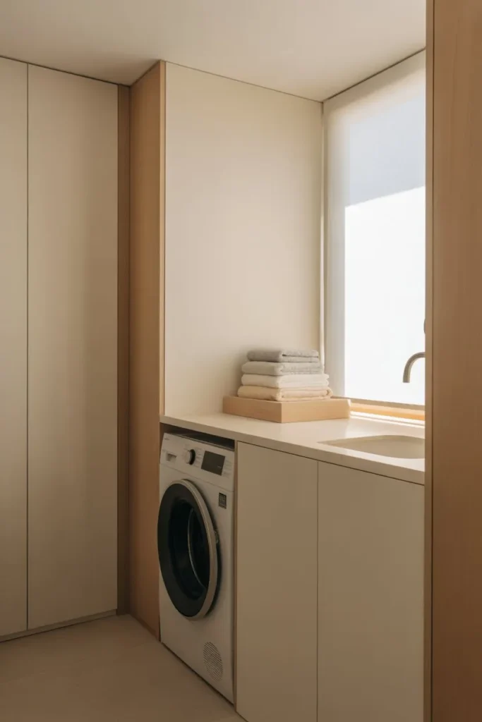 Minimalist Laundry Room Layout