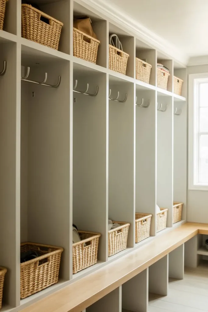 Open Cubbies for Everyday Access