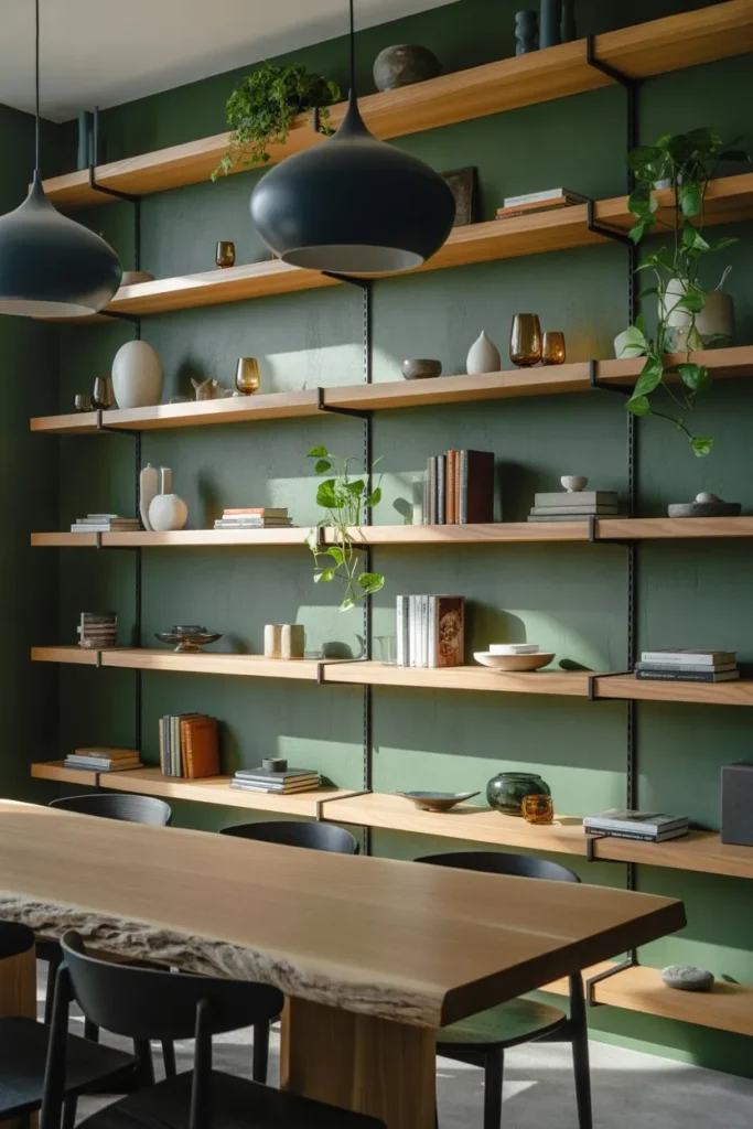 Open Shelving That Feels Lived In