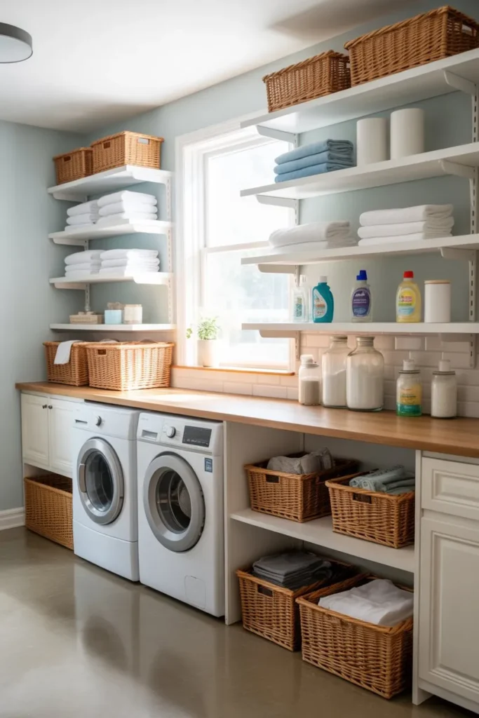 Open Shelving for Easy Access