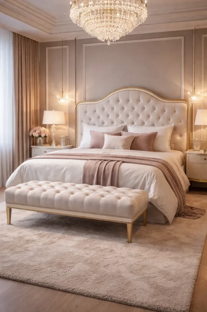 Tufted Bench at the Foot of the Bed