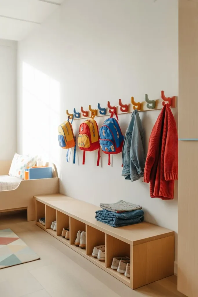 Wall Hooks for Easy Access