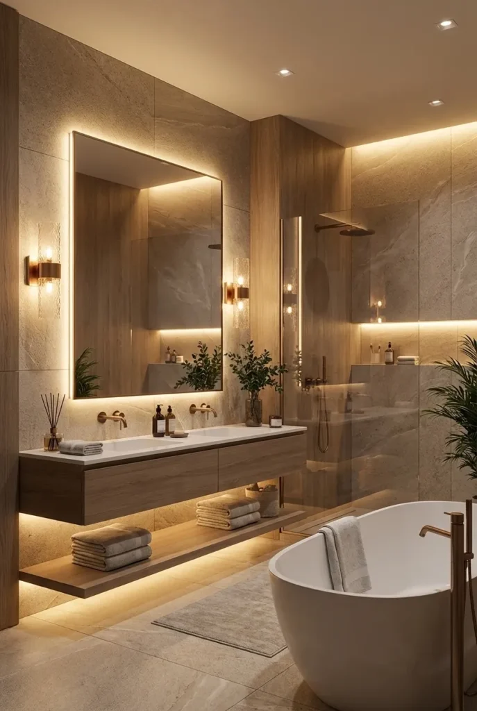 Warm Ambient Lighting Layers