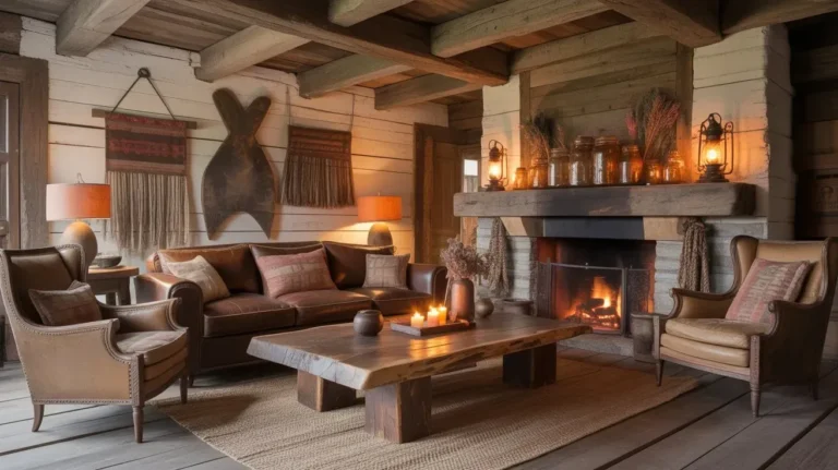 a-rustic-primitive-living-room-featuring