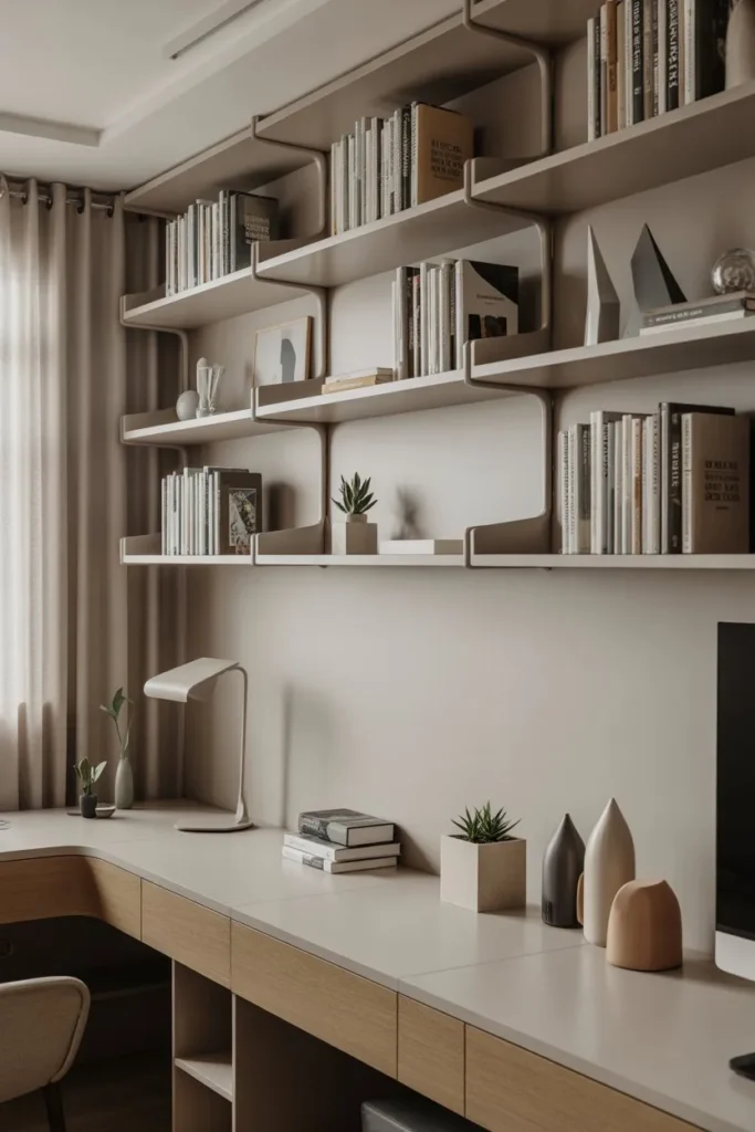 Aesthetic Storage Integration for Clean Look