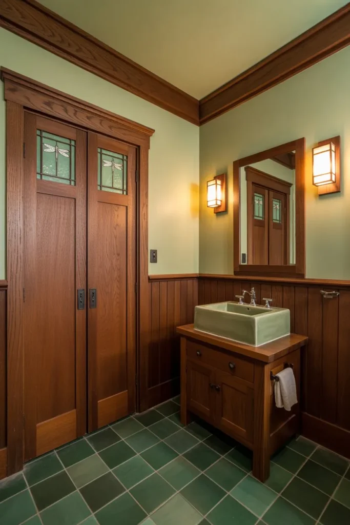 13 Vintage Bathroom Ideas for a Timeless Elegant Look Arts and Crafts Oak and Slate Hub