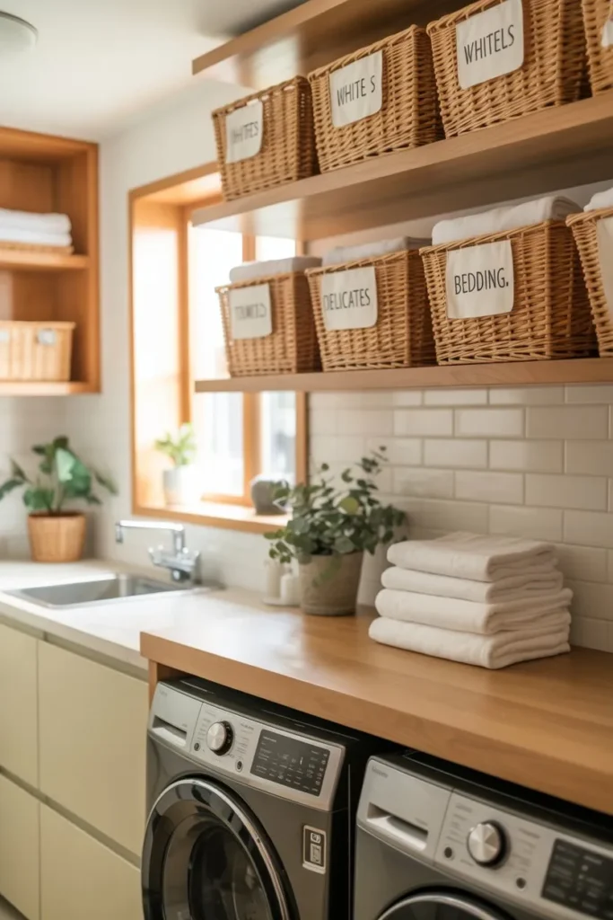 Basket Label System for Easy Sorting