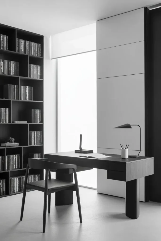 Black and White Modern Setup