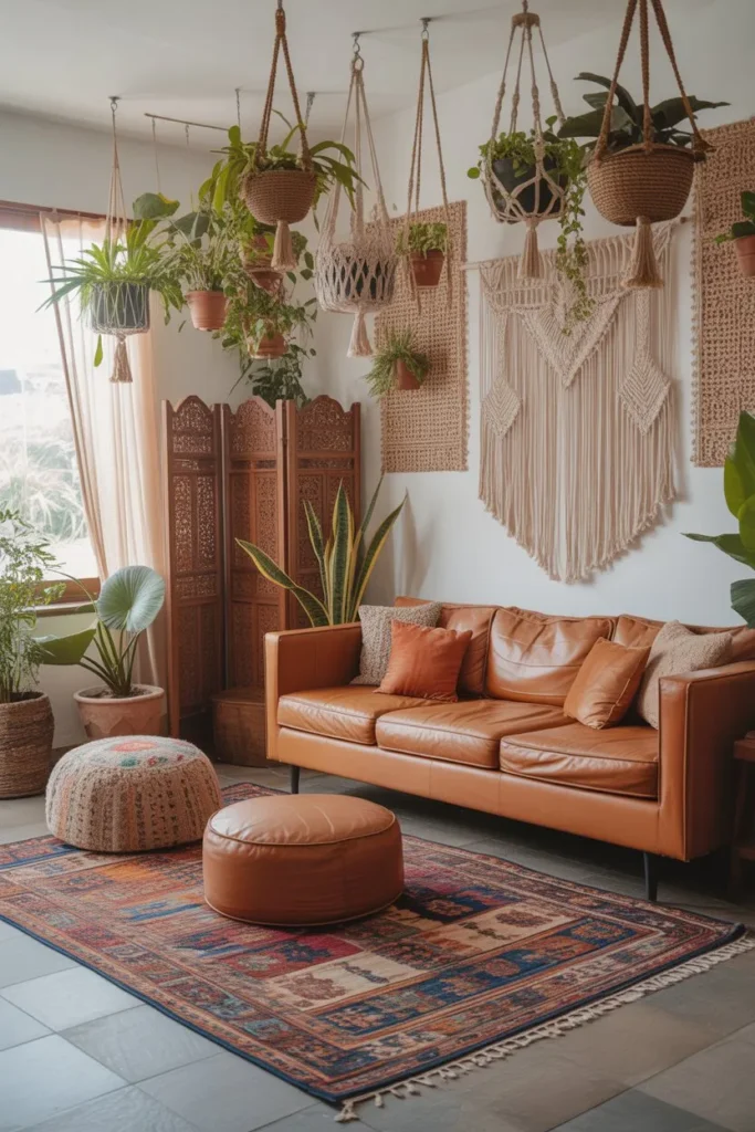 Bohemian Terracotta and Macramé Hub