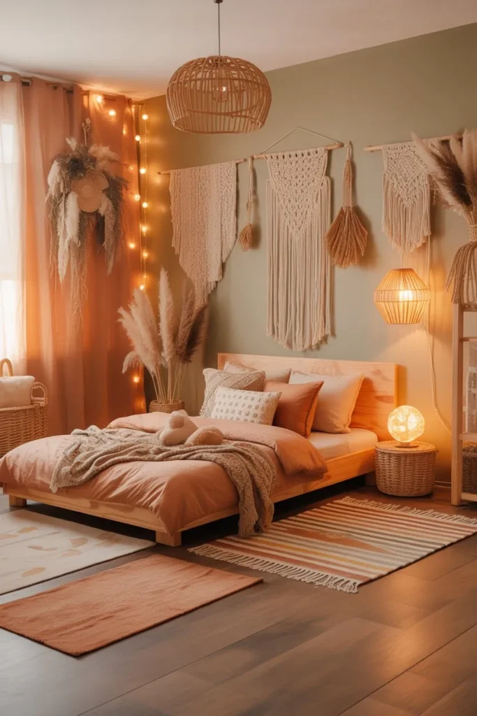 Boho Cozy Kids Room