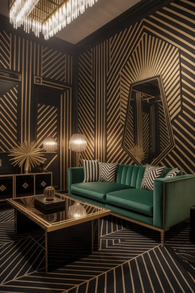 Bold Geometric Patterns as a Statement Feature
