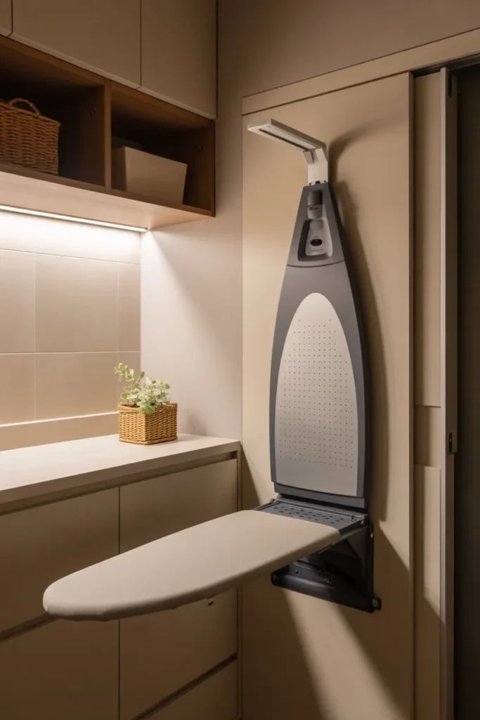 Built-In Ironing Board Cabinet